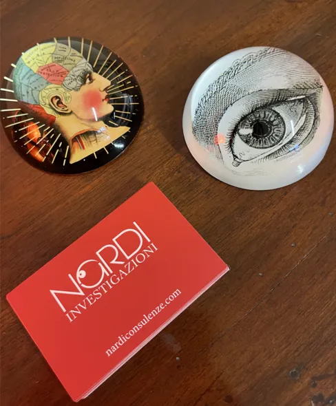 Biglietto da visita Nardi Investigazioni